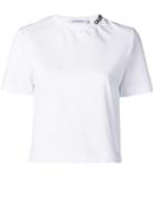 Ck Jeans Logo Neck T-shirt - White