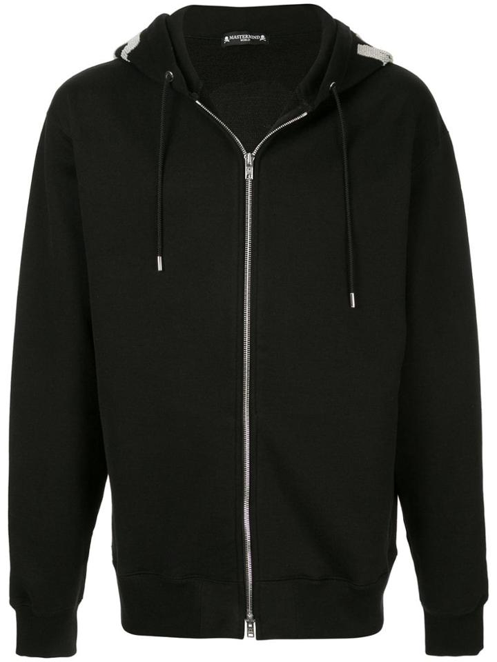 Mastermind World Skull Zip Front Hooded Jacket - Black