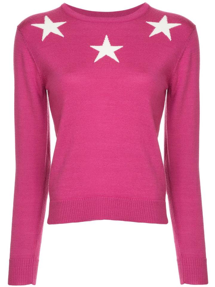 Guild Prime Star Print Sweater - Pink