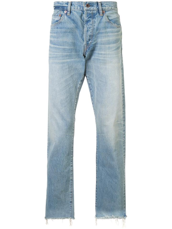 Simon Miller Raw Edge Jeans - Blue
