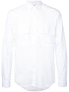 Public School Chest Pocket Shirt, Men's, Size: Large, White, Cotton