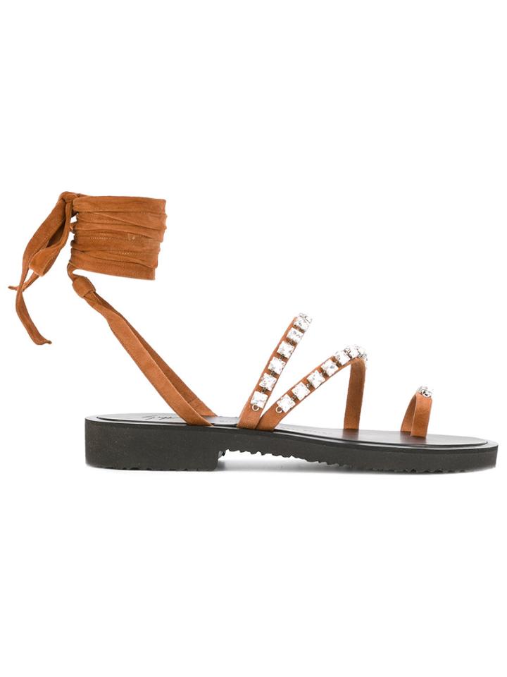 Giuseppe Zanotti Design Caitlin Sandals - Brown