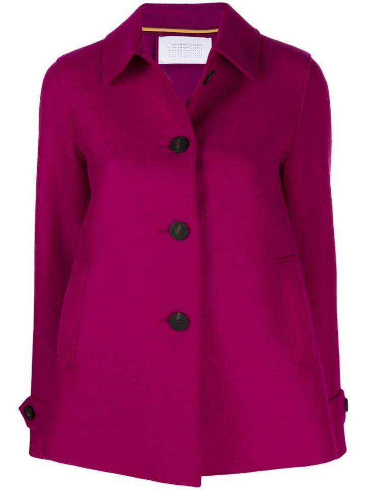 Harris Wharf London Button-up Jacket - Pink