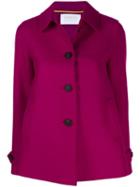 Harris Wharf London Button-up Jacket - Pink