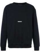 Misbhv Round Neck Sweatshirt, Men's, Size: Xl, Black, Cotton