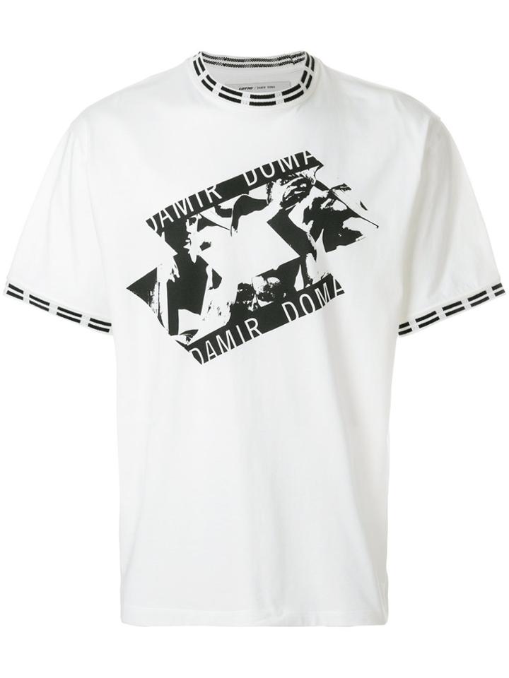 Damir Doma Printed Crew Neck T-shirt - White
