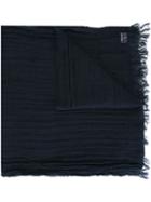 Woolrich Woven Fringed Scarf