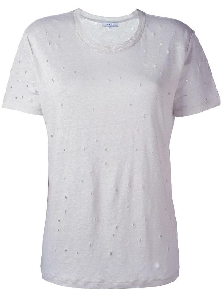 Iro Clay T-shirt, Women's, Size: Medium, Nude/neutrals, Linen/flax