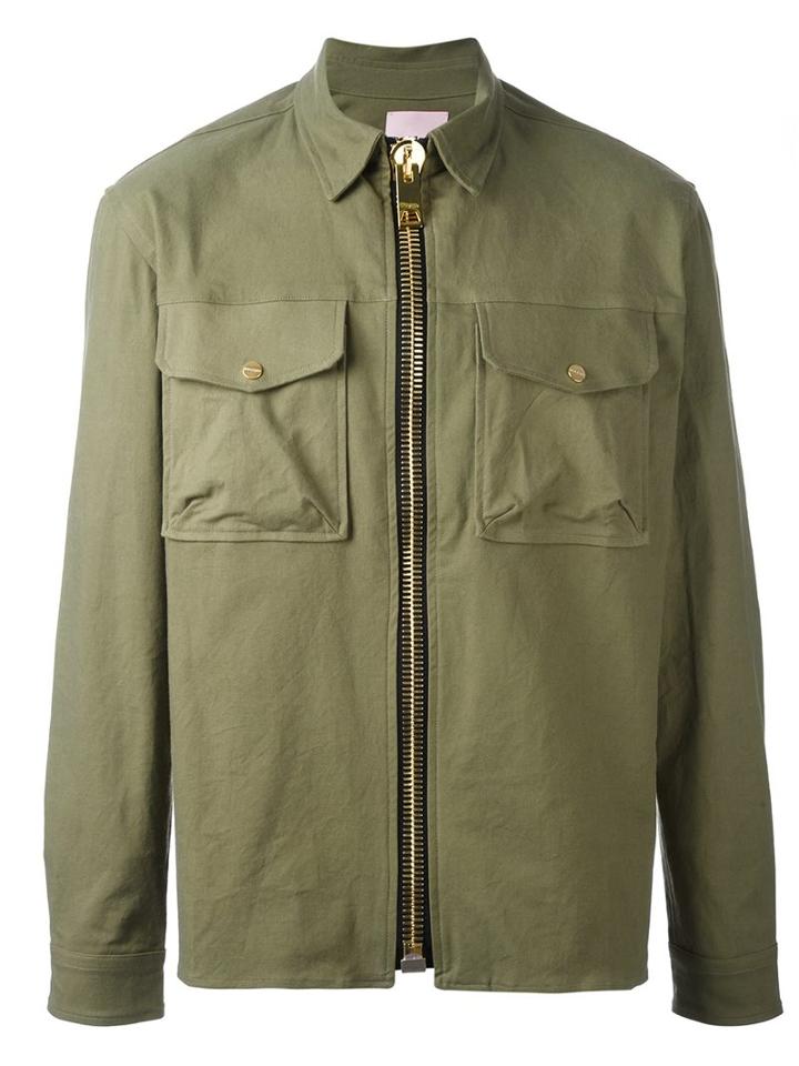 Palm Angels Zipped Field Jacket
