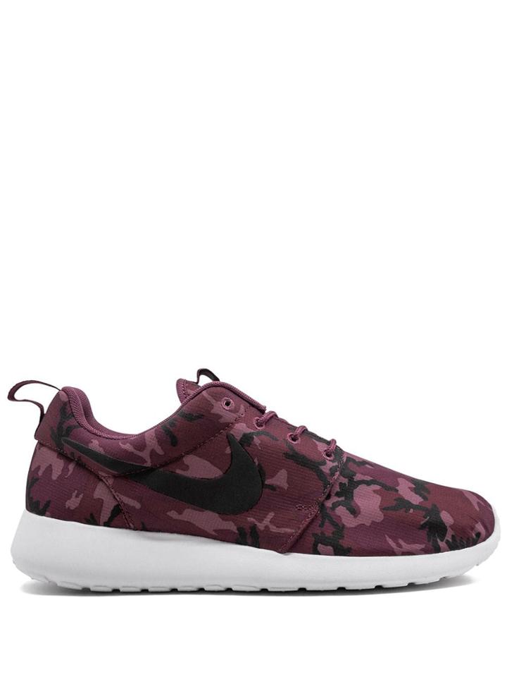 Nike Rosherun Print Sneakers - Purple