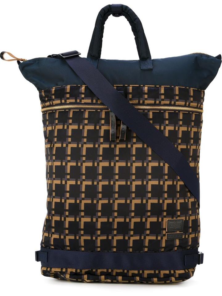 Marni Marni X Porter Checked Tote