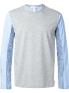 Comme Des Garçons Shirt Panelled Long Sleeves T-shirt