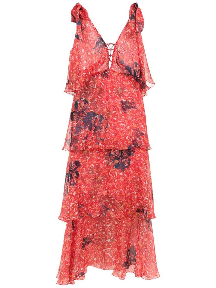 Clube Bossa Levete Midi Dress - Red