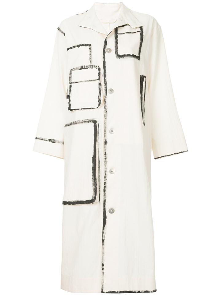 Toogood The Housekeeper Coat - Nude & Neutrals