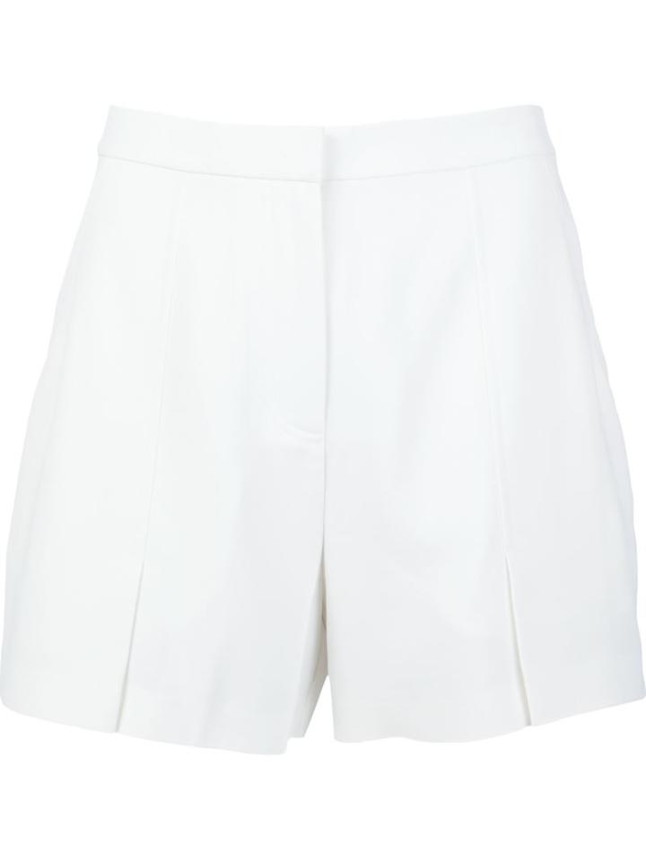 T By Alexander Wang Tailored Shorts, Women's, Size: 4, White, Polyester