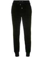 Sonia By Sonia Rykiel - Velvet Jogging Trousers - Women - Cotton/polyester - M, Women's, Black, Cotton/polyester