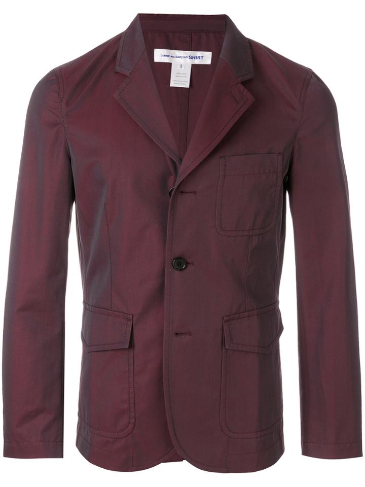 Comme Des Garçons Shirt Classic Blazer - Red
