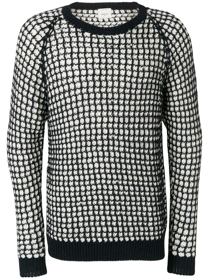 Bellerose Knit Patterned Jumper - Blue