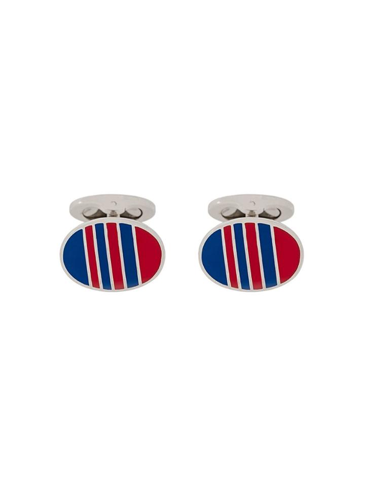 Etro Signature Colour Cufflinks - Red