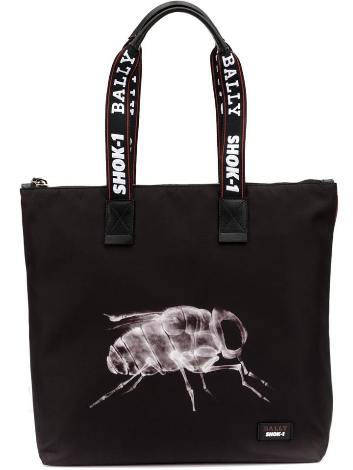 Bally X Shok-1 X-ray Tote Bag - Black