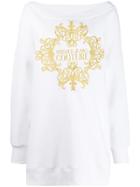 Versace Jeans Couture Oversized Sweatshirt - White