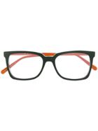 Marni Eyewear Square Shaped Glasses - Green