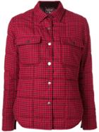 Woolrich Gingham Padded Jacket - Red