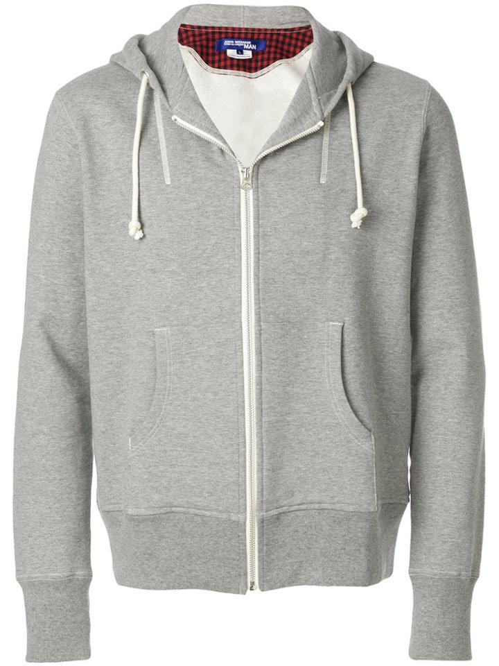 Junya Watanabe Man Man Zipped Hoodie - Grey