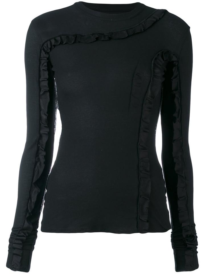 Damir Doma - Tash Blouse - Women - Cotton/spandex/elastane - S, Black, Cotton/spandex/elastane