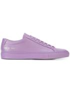 Common Projects Achilles Basket Low Sneakers - Pink & Purple