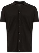 Roberto Collina Short Sleeved Shirt - Black