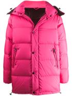 Kenzo 2-in-1 Padded Hooded Coat - Pink