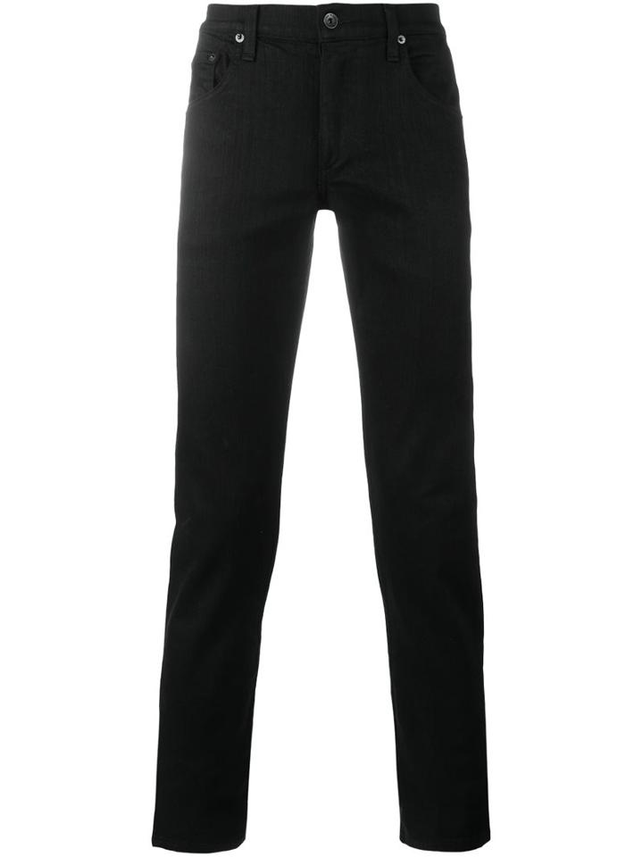 Rag & Bone Slim Fit Jeans, Men's, Size: 31, Black, Cotton/polyurethane