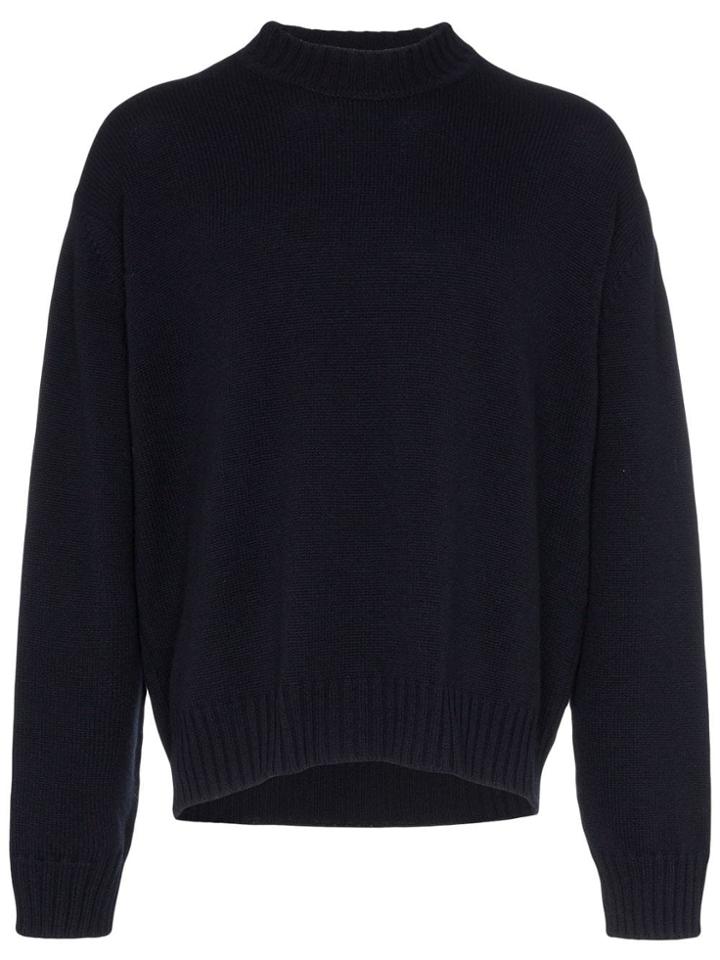 Jil Sander Double Layer Sweater - Blue