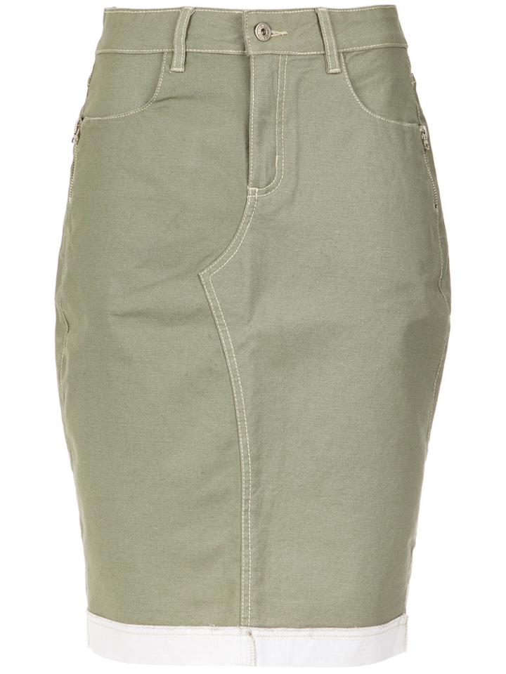 Mara Mac Pencil Skirt - Green