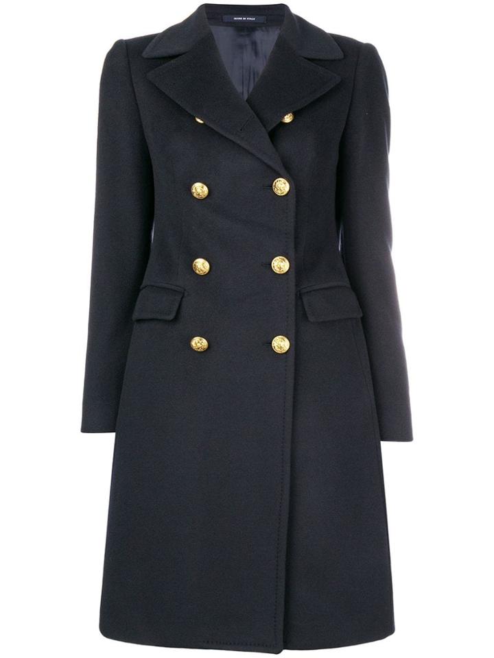 Tagliatore Naval-inspired Coat - Blue