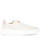 Buscemi Metallic Detail Sneakers - White