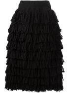 A.f.vandevorst '152 Torre' Fringed Skirt