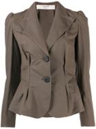 Lanvin Vintage 2009 Puff Shoulder Blazer - Neutrals