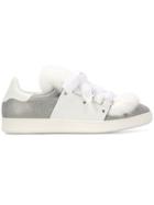 Moncler Contrast Low-top Sneakers - White