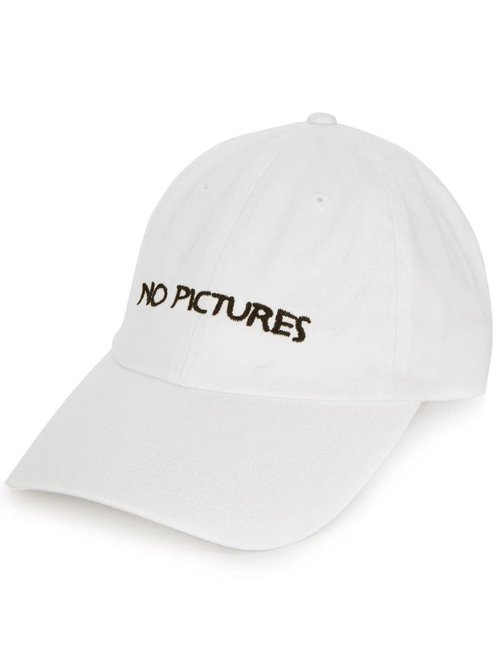 Nasaseasons No Pictures Baseball Cap - White