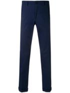 Prada Turn Up Trousers - Blue