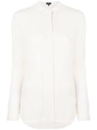 Fabiana Filippi Asymmetric Belted Blouse - Nude & Neutrals