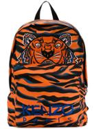 Kenzo Embroidered Tiger Backpack - Orange