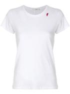 Rag & Bone Lightning Embroidered Fitted T-shirt - White