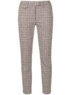 Dondup Cropped Fitted Trousers - Brown