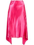 Sies Marjan Draped Midi Skirt - Pink