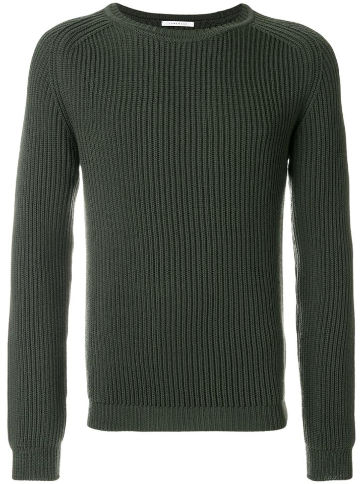 Low Brand Classic Knitted Sweater - Green