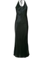 Georgia Alice Halter Midi Dress - Black