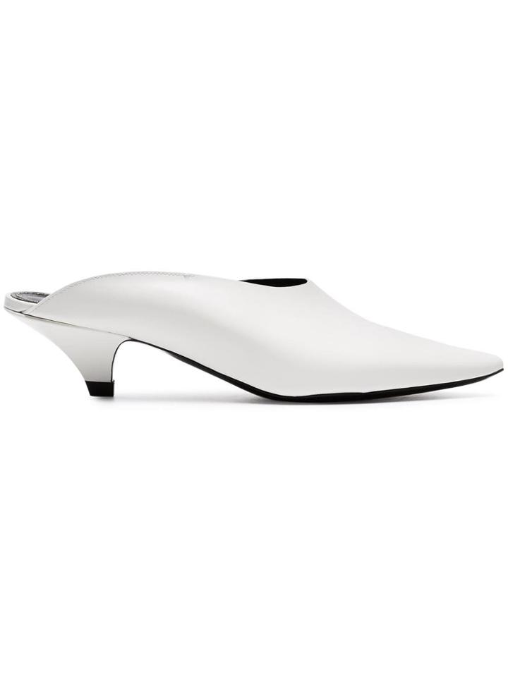 Proenza Schouler Pointed Slide - White